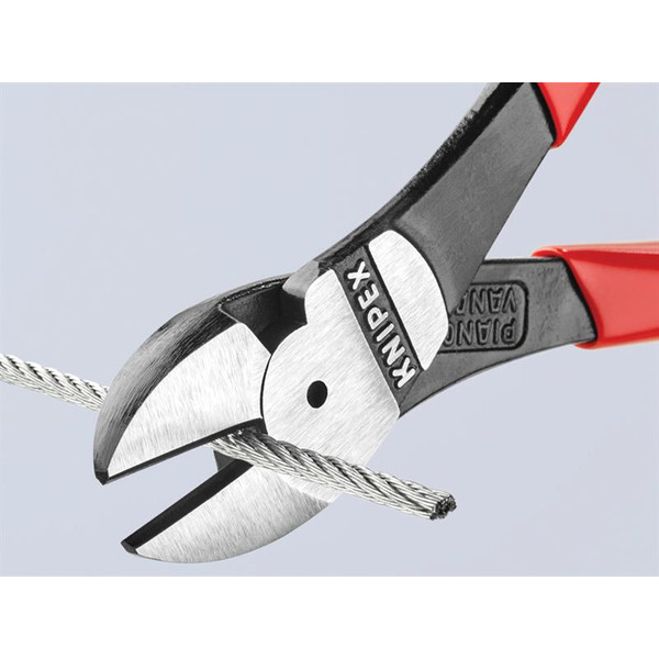 74 01 160 High Leverage Diagonal Cutters Plastic Coated Grips 160mm