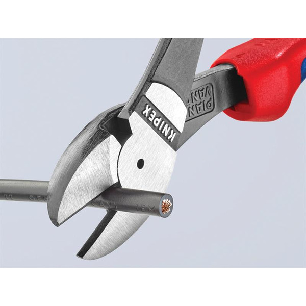 74 02 180 High Leverage Diagonal Cutters Comfort Handles 180mm
