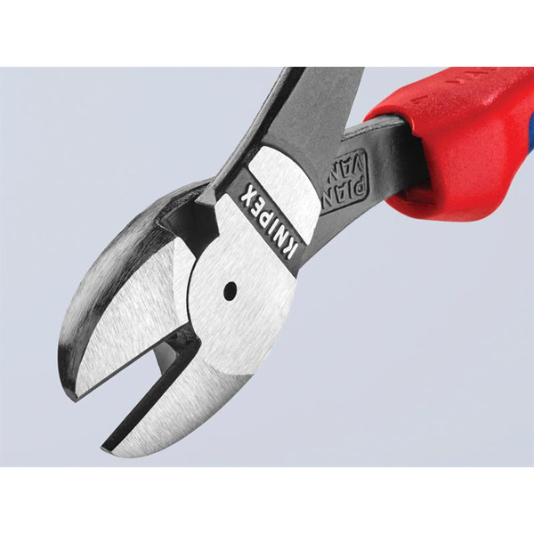 74 02 180 High Leverage Diagonal Cutters Comfort Handles 180mm