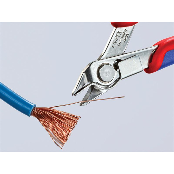 78 13 125 Electronic Super Knips® + Lead Catcher Multi-Component Grip 125mm