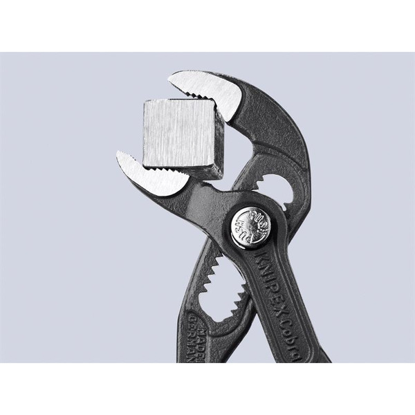 87 01 125 Cobra® High-Tech Mini Water Pump Pliers Plastic Coated Grip 125mm