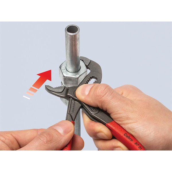 87 01 150 Cobra® High-Tech Water Pump Pliers Plastic Coated Grip 150mm