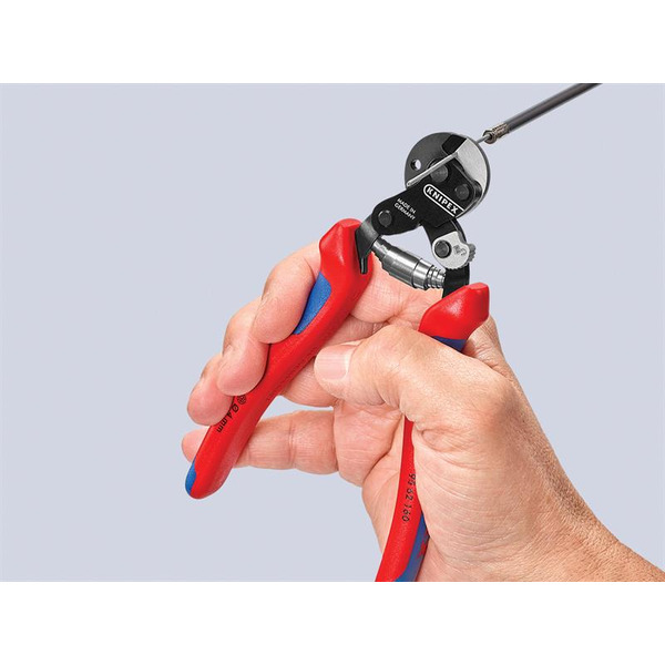 95 62 160 Wire Rope Cutters Multi-Component Grip 160mm