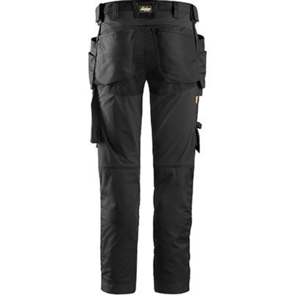 Snickers AW Stretch Trousers HP Black Size: 56
