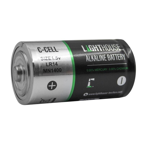 Lighthouse C LR14 Alkaline Batteries 6200 mAh (Pack 2)