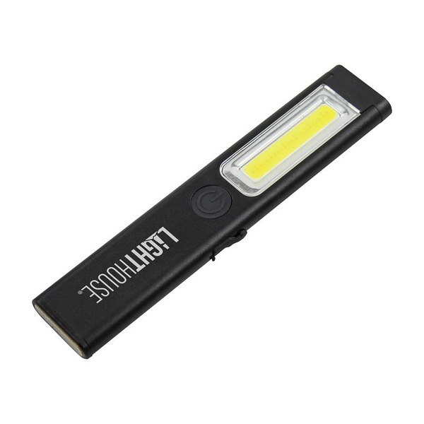 Lighthouse Mini Slimline Rechargeable LED Torch 200 lumens