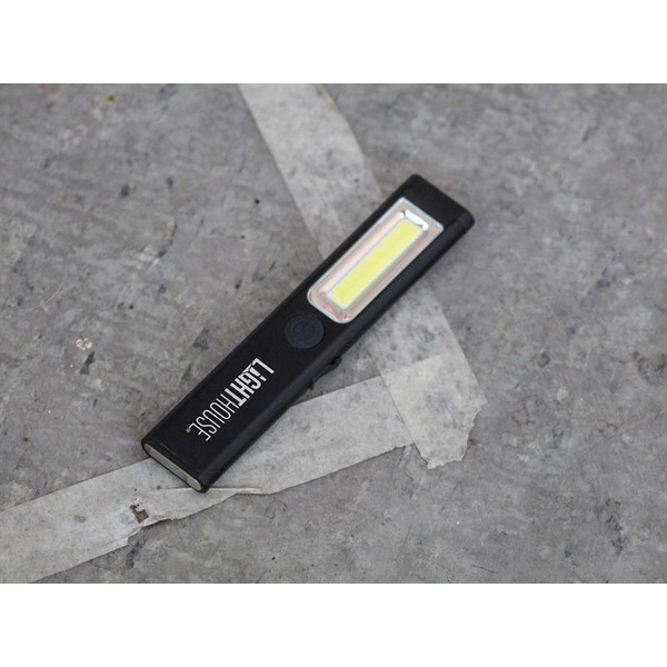 Lighthouse Mini Slimline Rechargeable LED Torch 200 lumens