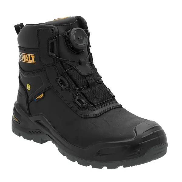 DeWALT LANDERB10 Boa Lightweight Boots Black UK 10 EUR 45