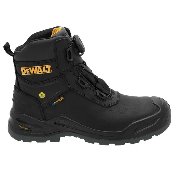 DeWALT LANDERB10 Boa Lightweight Boots Black UK 10 EUR 45
