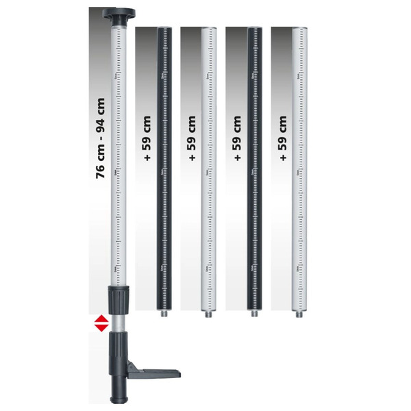 Laserliner 090122E Laser Pole TelePod Plus 330cm Floor To Ceiling Pole