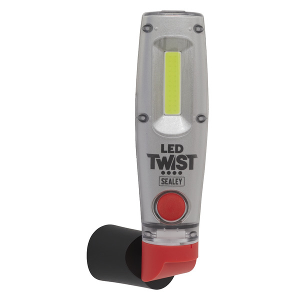 LED Twist Rechargeable Inspection Light 8W COB & 1W SMD