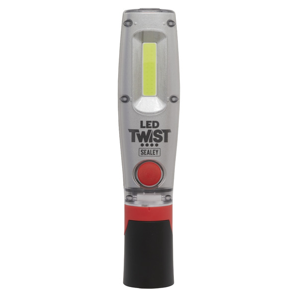 LED Twist Rechargeable Inspection Light 8W COB & 1W SMD