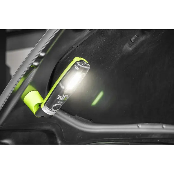 Sealey LED1001G LED Twist® Rechargeable Inspection Light 8W COB & 1W SMD