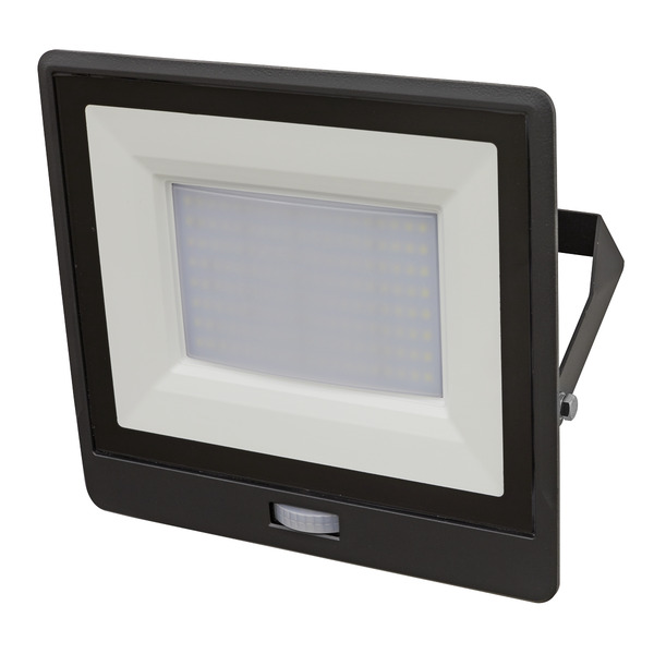 Sealey LED115PIR Extra-Slim Floodlight with PIR Sensor 100W SMD LED