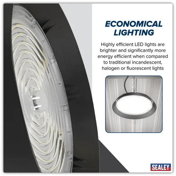 Sealey LED200HB 200W LED High Bay Light 6000K