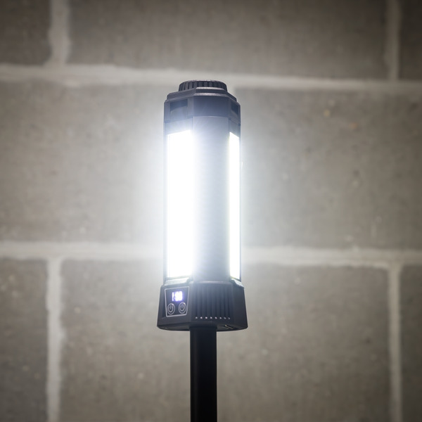 Sealey LED240 Rechargeable Flexible Floodlight with Tripod 24W COB LED & 5W SMD LED