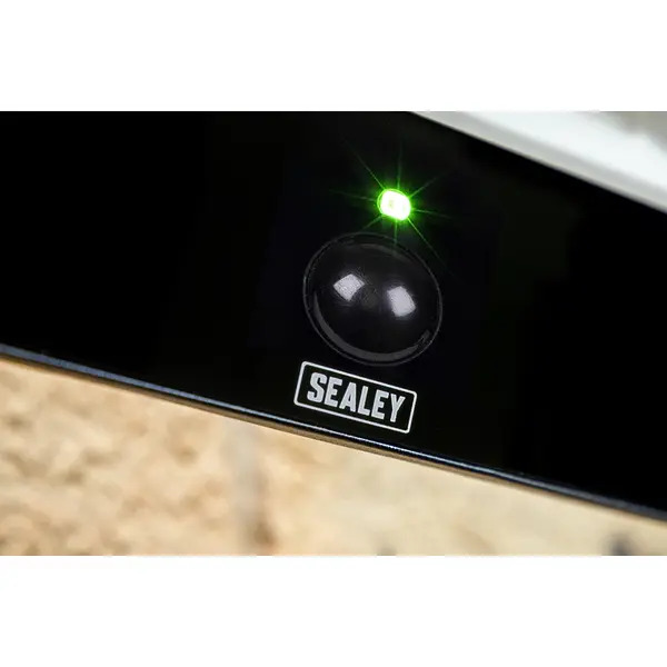 Sealey LED30S Extra-Slim Solar Floodlight with Wall Bracket 30W SMD LED