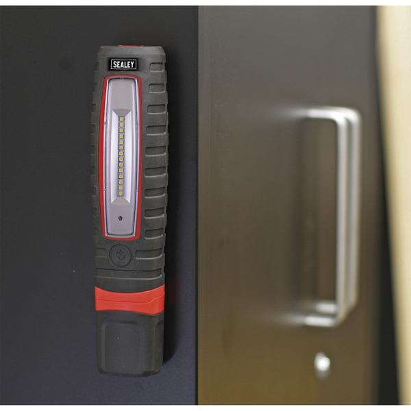 Sealey LED360 Rechargeable 360� Inspection Light 8W & 3W SMD LED - Black