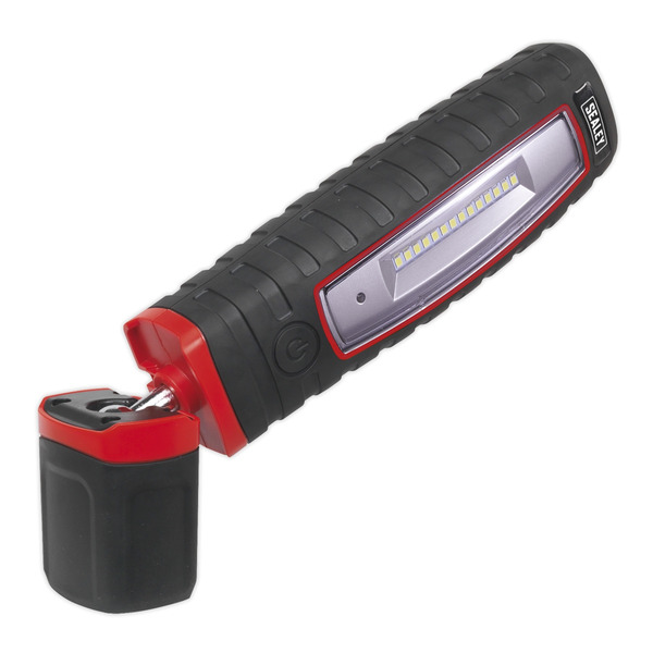 Sealey LED360 Rechargeable 360� Inspection Light 8W & 3W SMD LED - Black