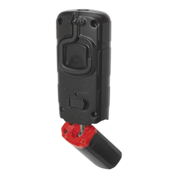 Sealey LED3601 Rechargeable 360� Inspection Light 3W COB & 1W SMD LED - Black