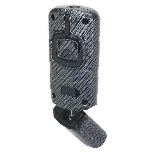 Sealey LED3601CF Rechargeable 360� Inspection Light 3W COB & 1W SMD LED - Carbon Fibre Effect