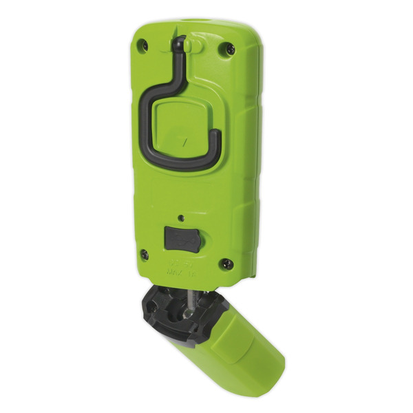 Sealey LED3601G Rechargeable 360� Inspection Light 3W COB & 1W SMD LED - Green