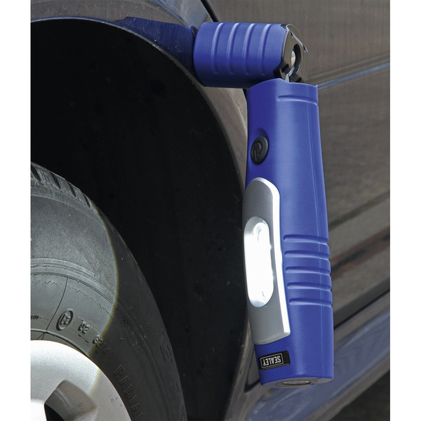 Sealey LED3602B Rechargeable 360� Inspection Light 4W & 3W SMD LED - Blue