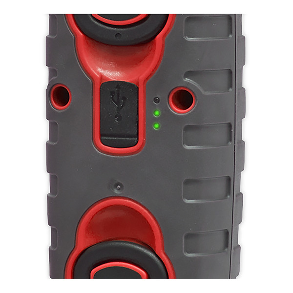 Sealey LED3606R Rechargeable 360� Inspection Light 15W & 3W SMD LED - Red