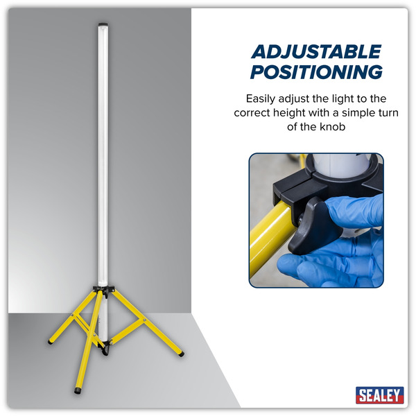 Sealey LED60110V Slim Standing 360� Floodlight 60W SMD LED 110V