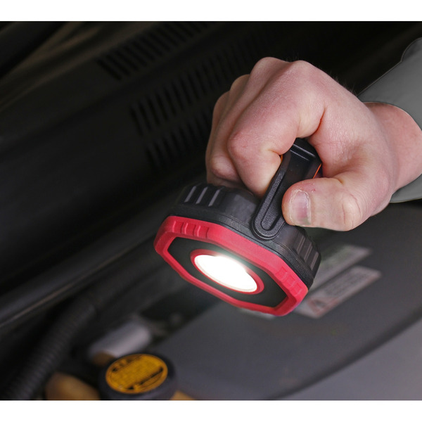 Rechargeable 360 Pocket Floodlight with Magnet 7W COB LED - Red