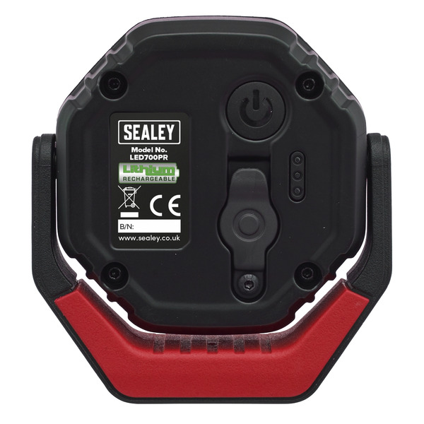 Rechargeable 360 Pocket Floodlight with Magnet 7W COB LED - Red