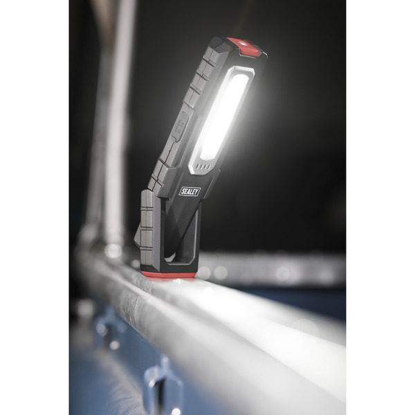 Sealey LEDWCBCOMBO5 Inspection Light (x2) with Double Wireless Charging Base 5W COB & 1W SMD LED