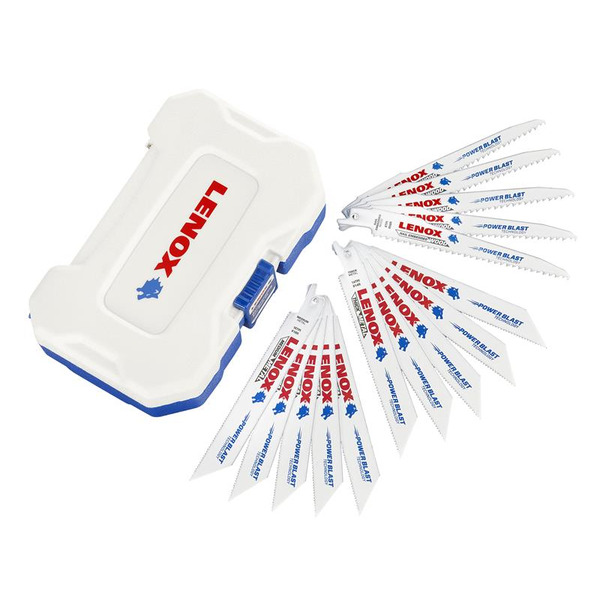 LENOX LEN1073415 General Purpose Reciprocating Saw Blade Set, 15 Piece