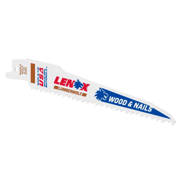 LENOX LEN20530B656 LumberWolf Reciprocating Saw Blade 152 x 19 x 1.3mm 6 TPI (25 Pack)
