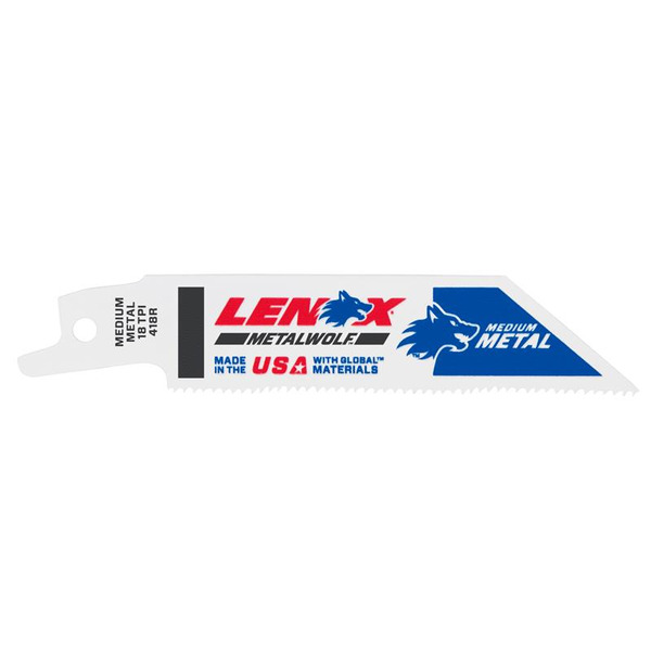 LENOX LEN20552418R MetalWolf Wave Edge Reciprocating Saw Blade 102 x 19 x 0.9mm 18 TPI (Pack 5)