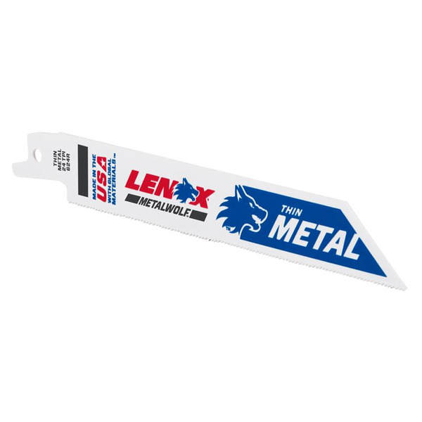 LENOX LEN20568624R MetalWolf Wave Edge Reciprocating Saw Blade 152 x 19 x 0.9mm 24 TPI (Pack 5)