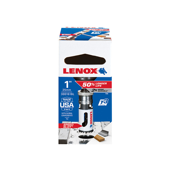 LENOX LEN30016 Bi-Metal Holesaw 25mm