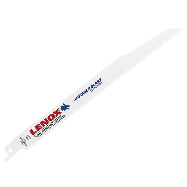LENOX LEN956R 20582-956R Wood Cutting Reciprocating Saw Blade 230mm 6 TPI (Pack 5)