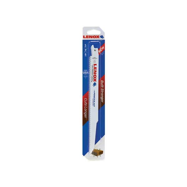 LENOX LEN956R 20582-956R Wood Cutting Reciprocating Saw Blade 230mm 6 TPI (Pack 5)
