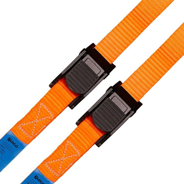 Kargo 25mm x 4m Endless Cam Bucket Straps x2