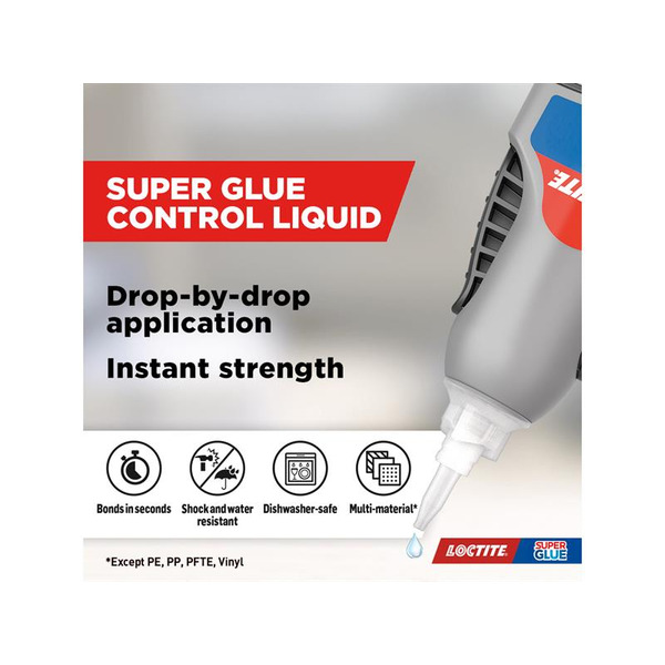 Super Glue Liquid Control Bottle 4g