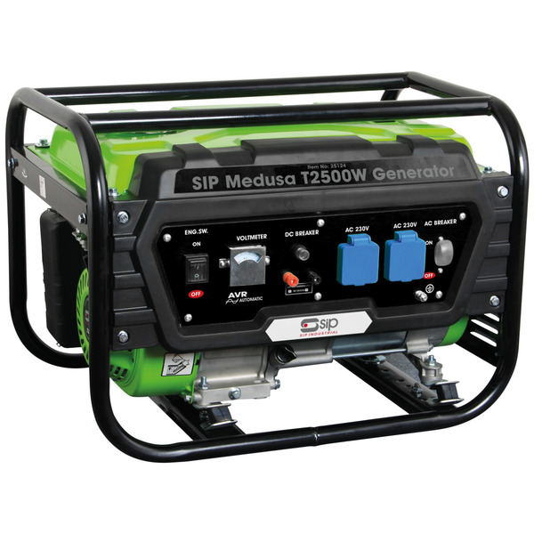 SIP SIP25124 Medusa T2500W Petrol Generator - 25124
