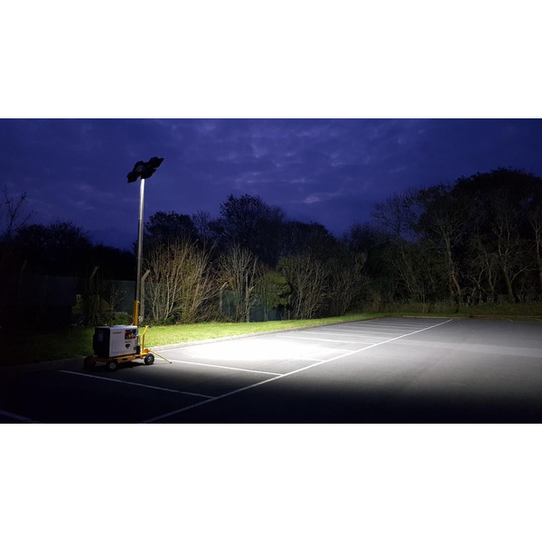 LT800+DHY6000S Evopower DHY6000SE-LT800 800W LED Mobile Lighting Tower With DHY6000SE 5.2kW Diesel Generator