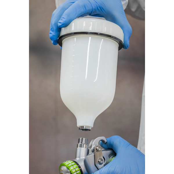 Sealey LVLP01 Premier Professional LVLP Gravity Feed Spray Gun 1.4mm Set-Up