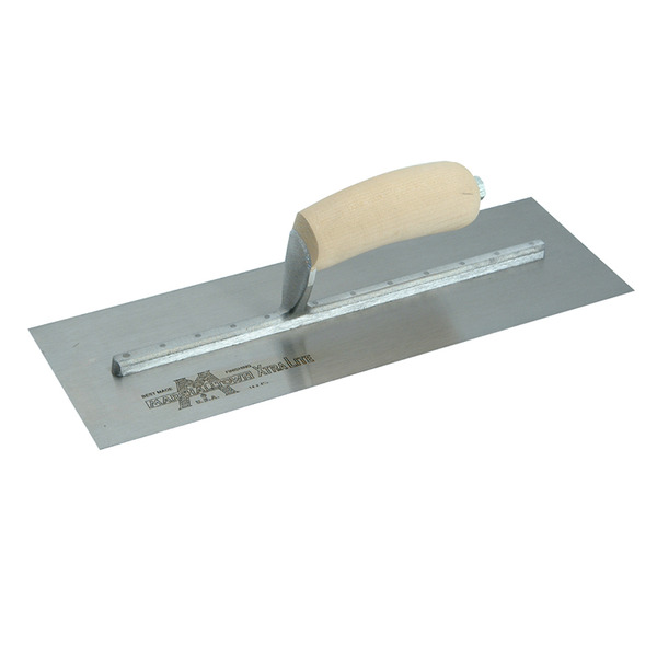 Marshalltown MXS73 Cement Trowel Wooden Handle 14 x 4.3/4in