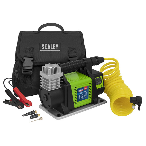 Sealey MAC05D Heavy-Duty Digital Tyre Inflator 12V