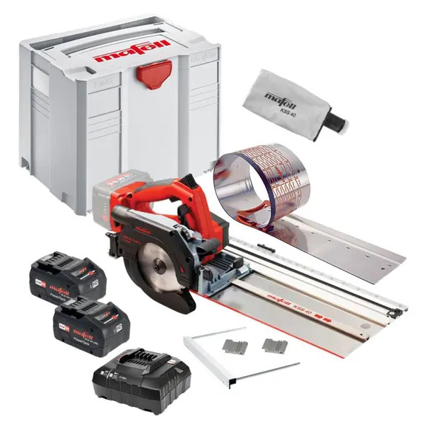 Mafell 91D 521 KSS40 cross-cutting system 18v c/w 2 x 5.5Ah Li-HD batteries