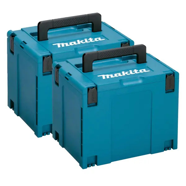 Makita 821552-6x2 821552-6 396mm x 296mm x 315mm MAKPAC Type 4 Connector Case 2pk