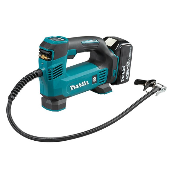 Makita MAKDMP180RT1 DMP180RT1J LXT Cordless Inflator 18V 1 x 5.0Ah Li-ion