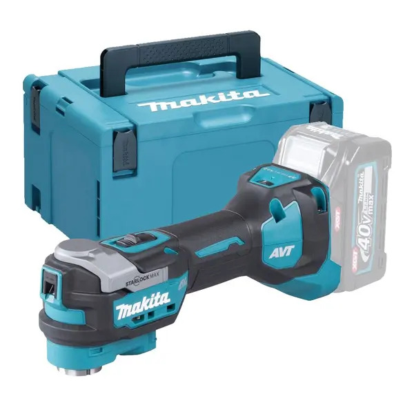 Makita TM001GZ02 40v Max XGT Brushless Starlock Max Multi Tool With Case